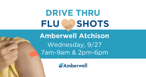 Drive Thru Flu Shots-Amberwell Atchison @ Amberwell Atchison