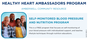 Healthy Heart Blood Pressure Monitoring and Nutrition Program @ TBD
