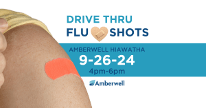 Drive Thru Flu Shots-Amberwell Hiawatha @ Amberwell Hiawatha