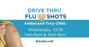 Drive Thru Flu Shots-Amberwell Troy Clinic @ Amberwell Troy Clinic