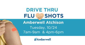 Drive Thru Flu Shots-Amberwell Atchison @ Amberwell Atchison