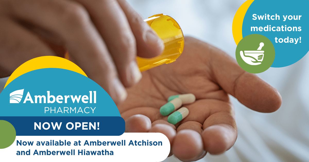 Amberwell Pharmacy Now Available to Atchison and Hiawatha Communities - Amberwell  Health